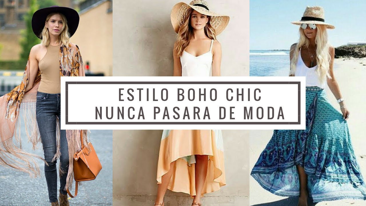 Outfits estilo boho | Estilo boho chic | outfits mujeres 2018 - 2019