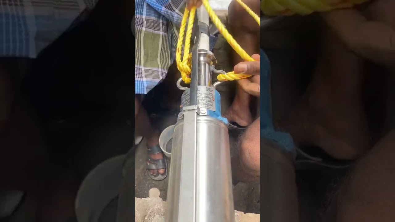 submersible motor installation #electrical #shorts