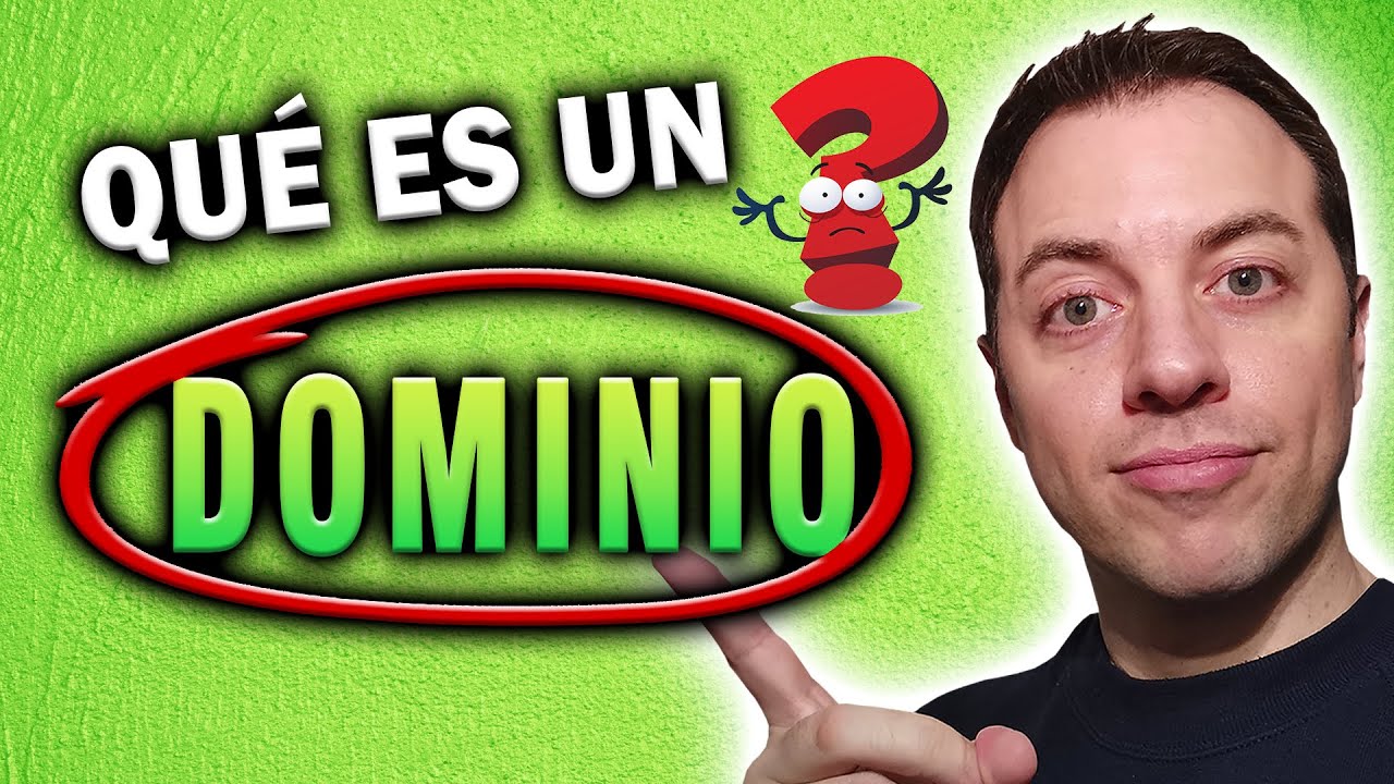 📌[DOMINIO] ¿Qué es un DOMINIO en INTERNET y PARA QUÉ SIRVE?