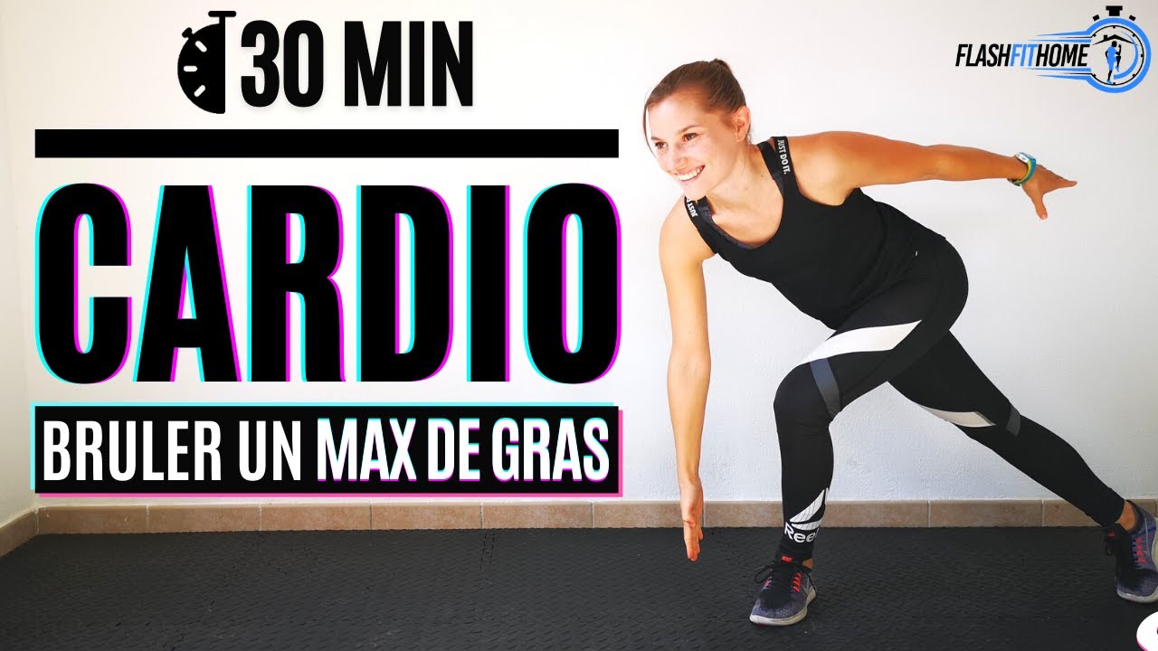 CARDIO BRULE GRAISSE 30MIN 🔥 |  INTENSE et SANS MATERIEL