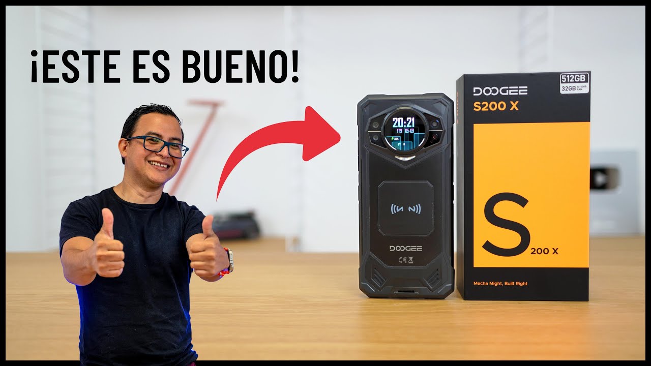 Doogee S200X 5G: Защищённый смартфон с ночным видением… и AMOLED-экраном на задней панели! 🔥