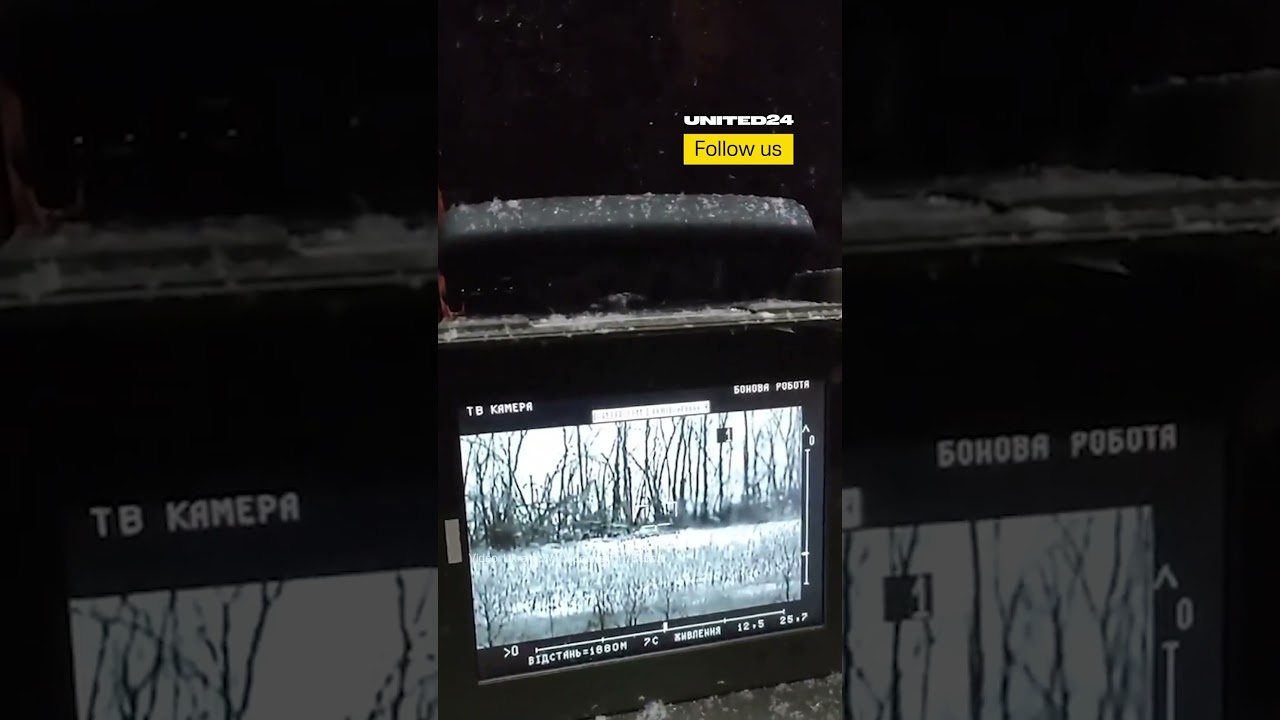 Destruction of an Enemy Position Using Ukrainian Stugna-P ATGM 