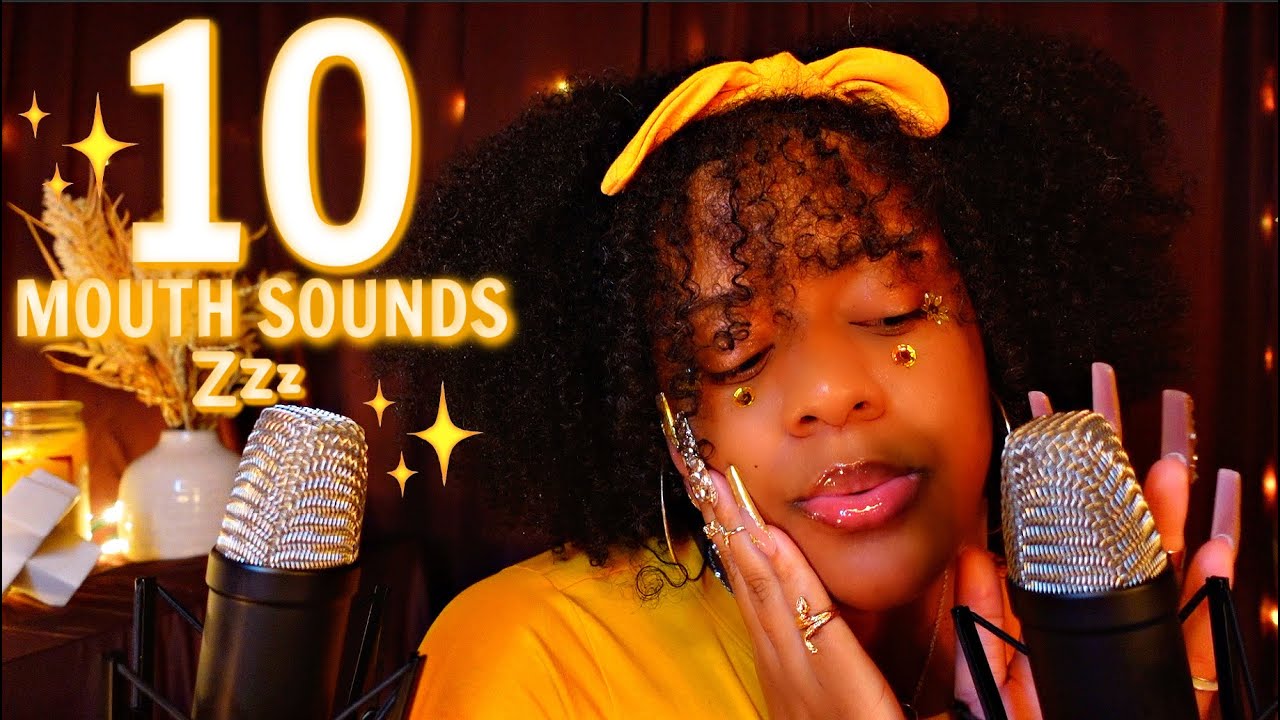 ASMR 10 Mouth Sounds That Will MELT Your Brain & Make You TINGLE 🤤✨(AT 1000% SENSITIVITY ♡)