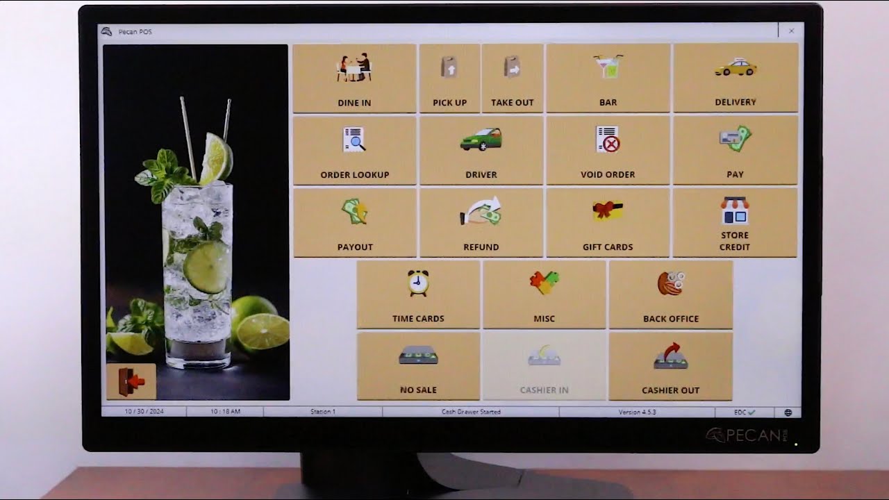 Delivery Feature on Pecan POS