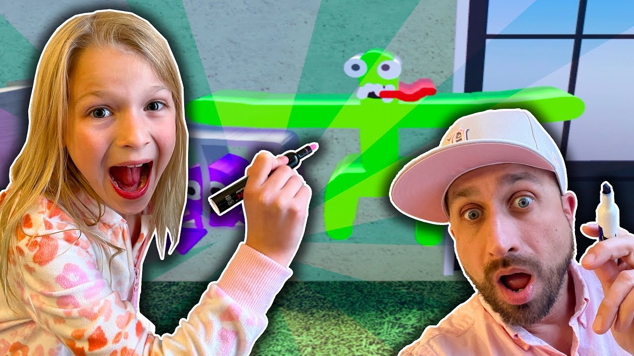 EVERYTHING WE DRAW COMES TO LIFE IN ROBLOX (Rainbow Friends, Baldi, Garten of BanBan)