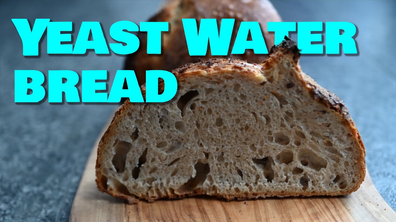 Easy Organic Yeast Water Bread - A beginners recipe! #sourdough #yeastwater