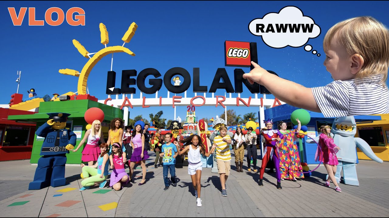NOLAN STARTS TALKING - Legoland #Vlog3