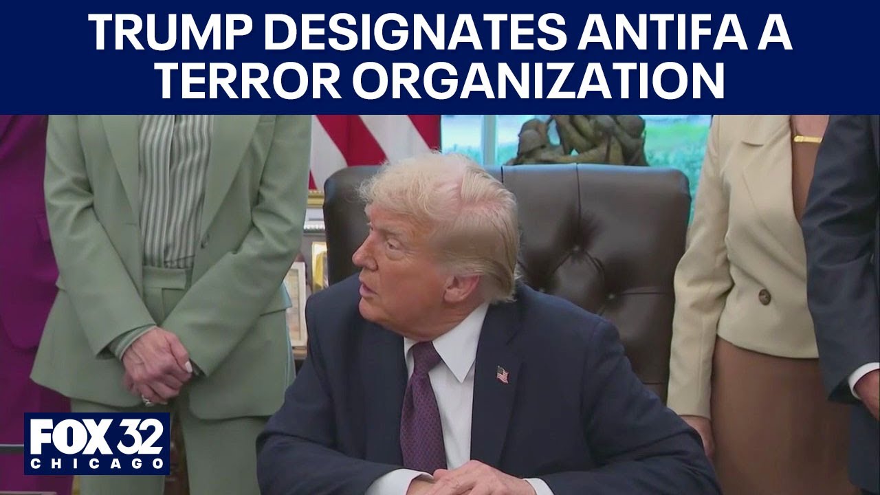 Trump designates Antifa a terror organization  | Quick News Update