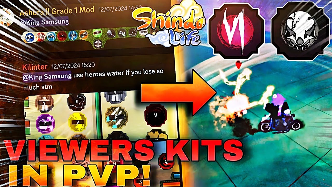 I Used YOUR Movesets In Shindo Life! | Shindo Life PVP #89