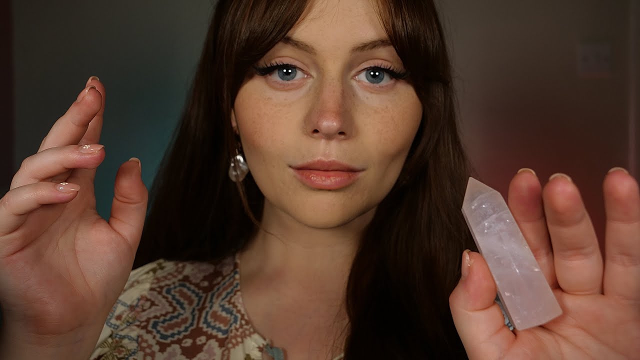 ASMR Reiki | Plucking Negative Energy - Hypnotic Hand Movements & Unintelligible Whispers for Sleep