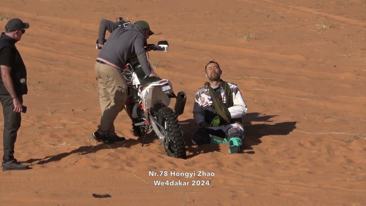 Nr.78 Hongyi Zhao, Wu Pu Da Hai Dao Rally Team, KTM 450 Rally Replica, We4dakar 2024