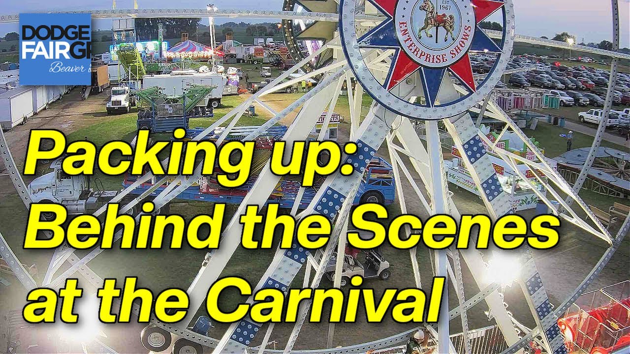 Packing up the Fun: Behind the Scenes at the Carnival