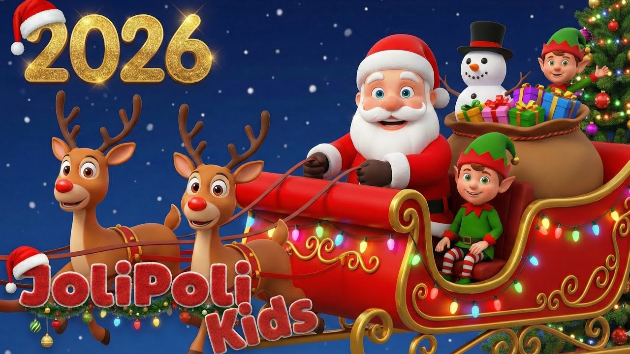 Special New Year Song for Kids 2026 🎅❄️ - Happy New Year Kids Songs | JoliPoliKids Holiday Special