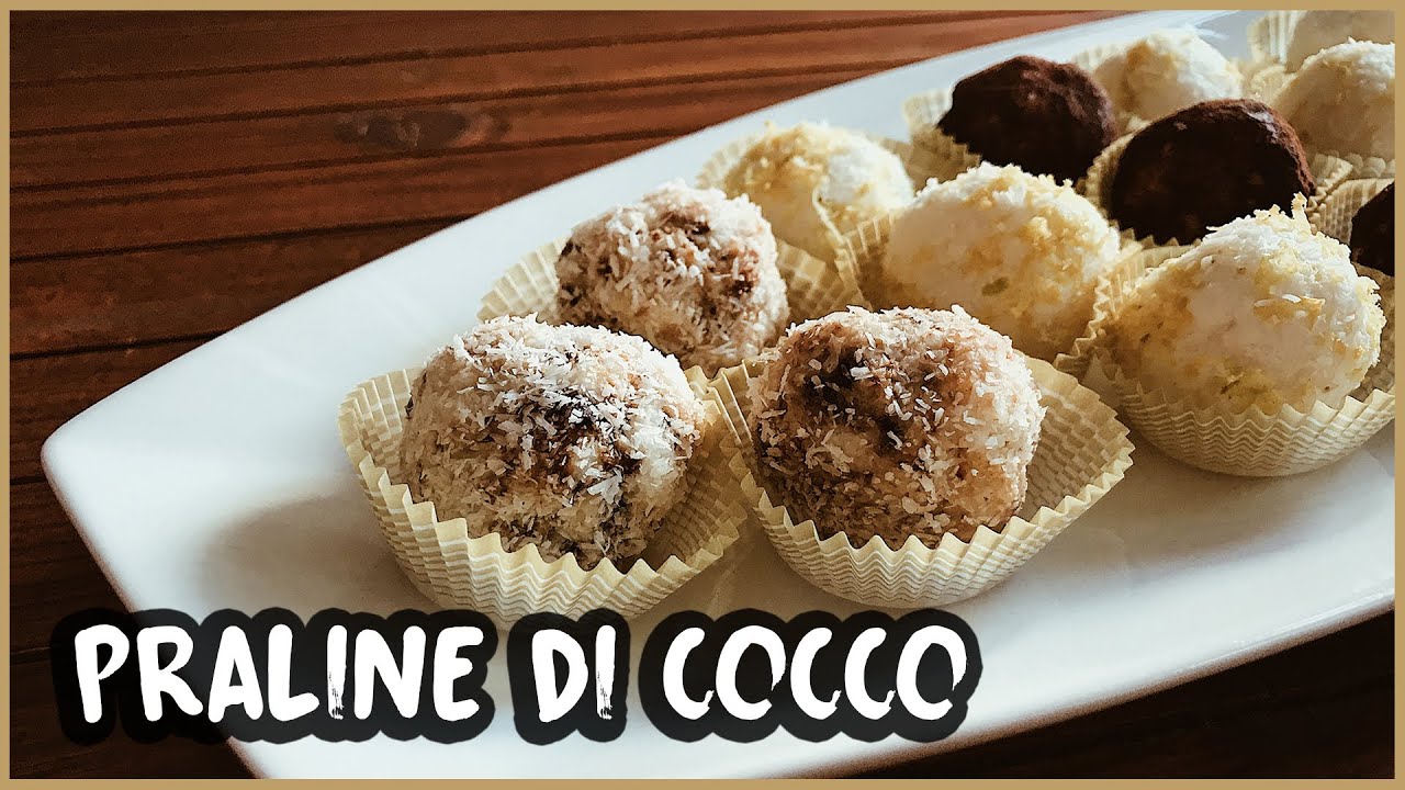 Varietà di praline al cocco #6