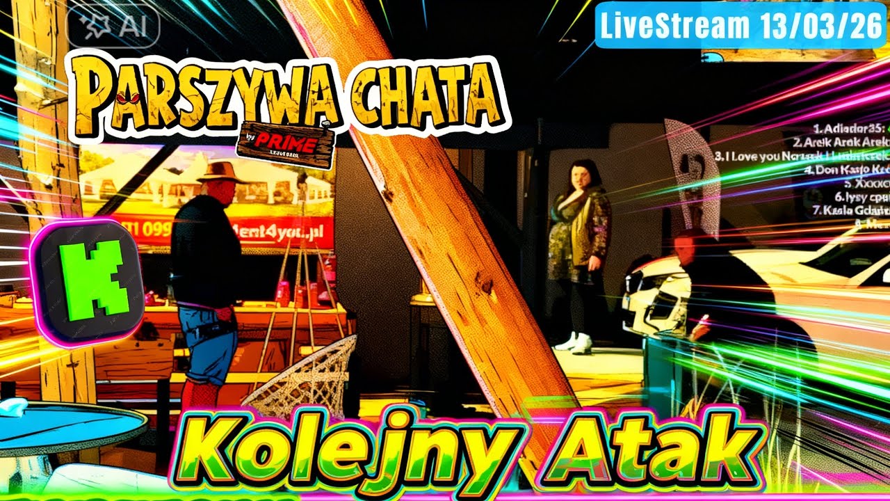 AFERY CIĄG DALSZY#parszywa #chata #ludwiczek #noras #tańcula #drama #viralvideo #livestream #4you