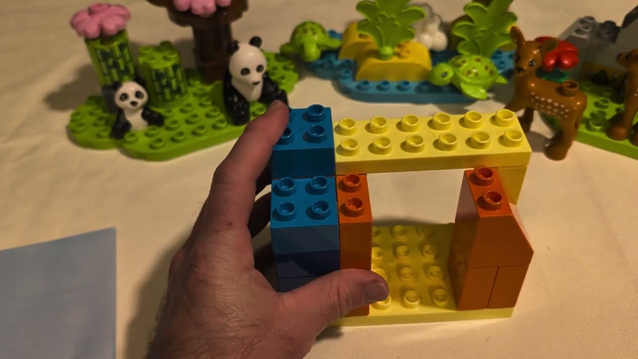 LEGO DUPLO Animal Build ASMR 🐘🦒 | Relaxing No Talking Build