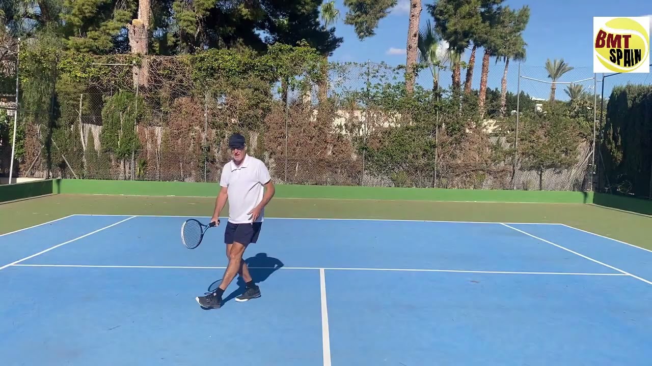 Forehand Volley advice for recreational players , part 3 , The split step