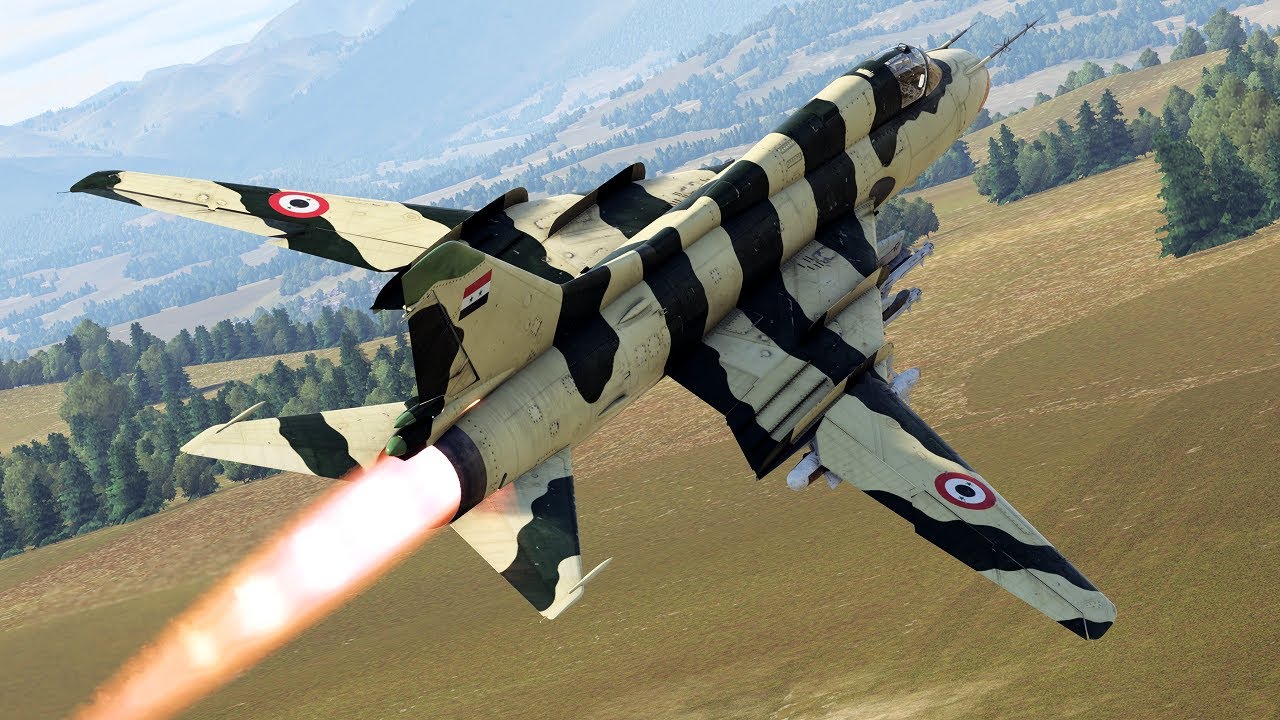 Challenging Aircraft Are The Most Fun || Syrian Su-22M3 Close Air Support