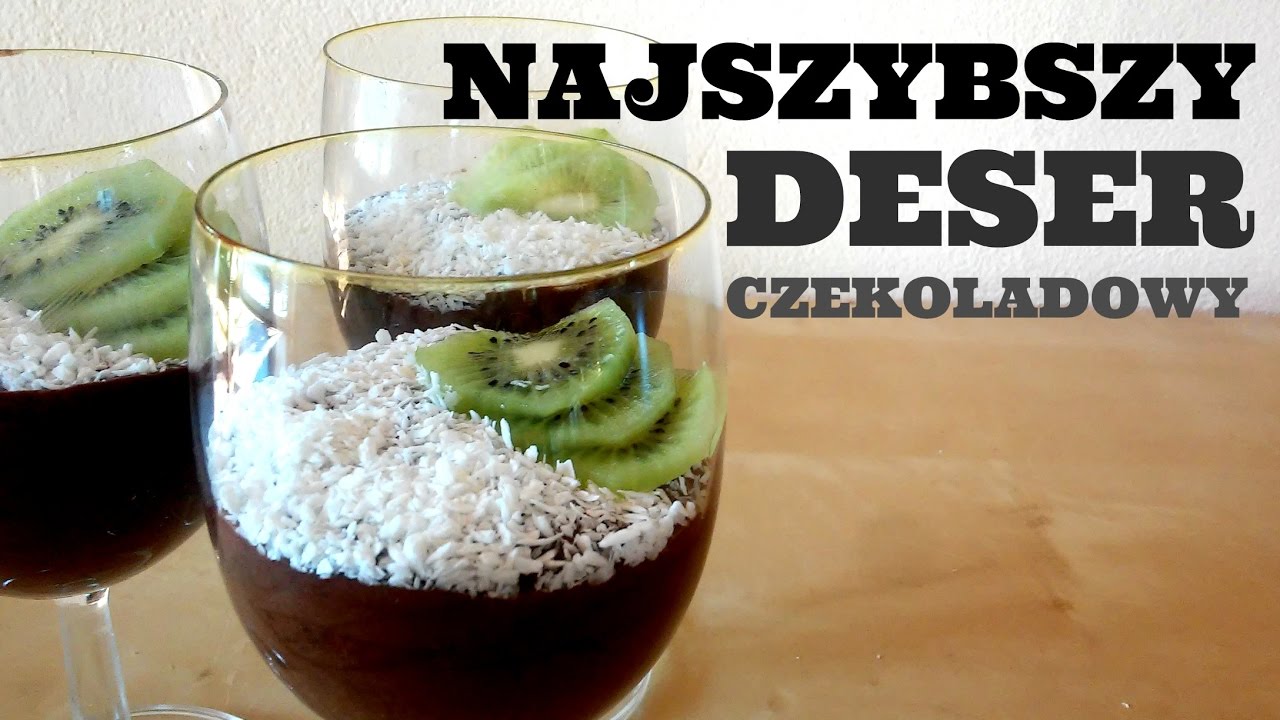 BANALNY KREM CZEKOLADOWY | ZDROWY DESER WEGAŃSKI | Healthy Omnomnom