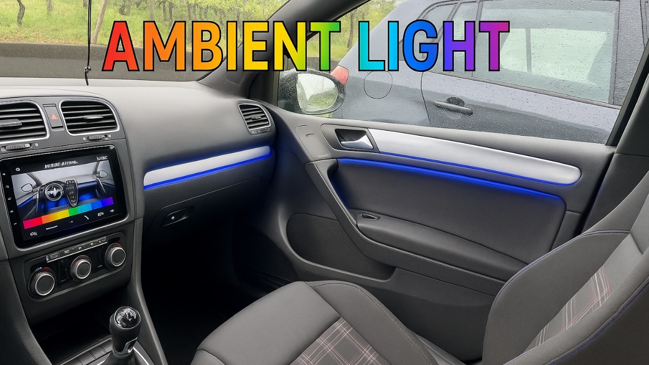 **CHE SPETTACOLO**   MONTO AMBIENT LIGHT SULLA MIA GOLF 5 GTI