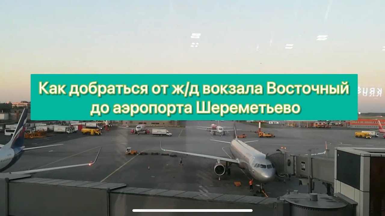 Мы в Москве. Как добраться от ж/д вокзала Восточный до аэропорта Шереметьево ? Сколько это стоит ?