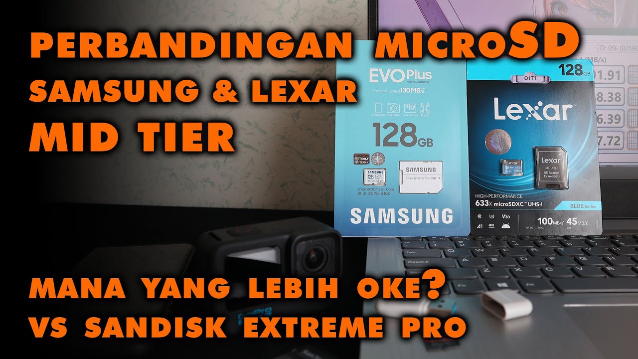 Sekencang apa microSD yang kalian butuhkan ?? - Samsung vs Lexar vs Sandisk (perbandingan & test)