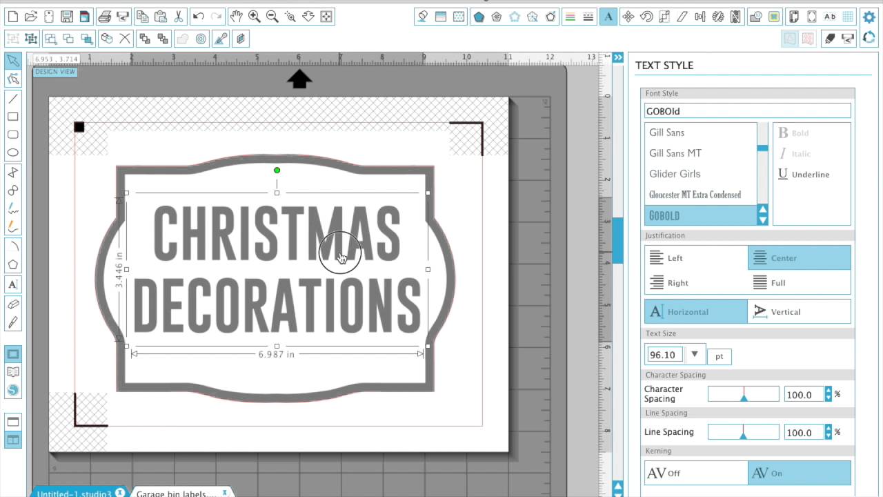 HOW TO: Make custom labels with the Silhouette CAMEO