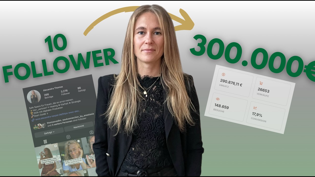 So würde ich mit nur 10 Followern ein digitales Produkt verkaufen.