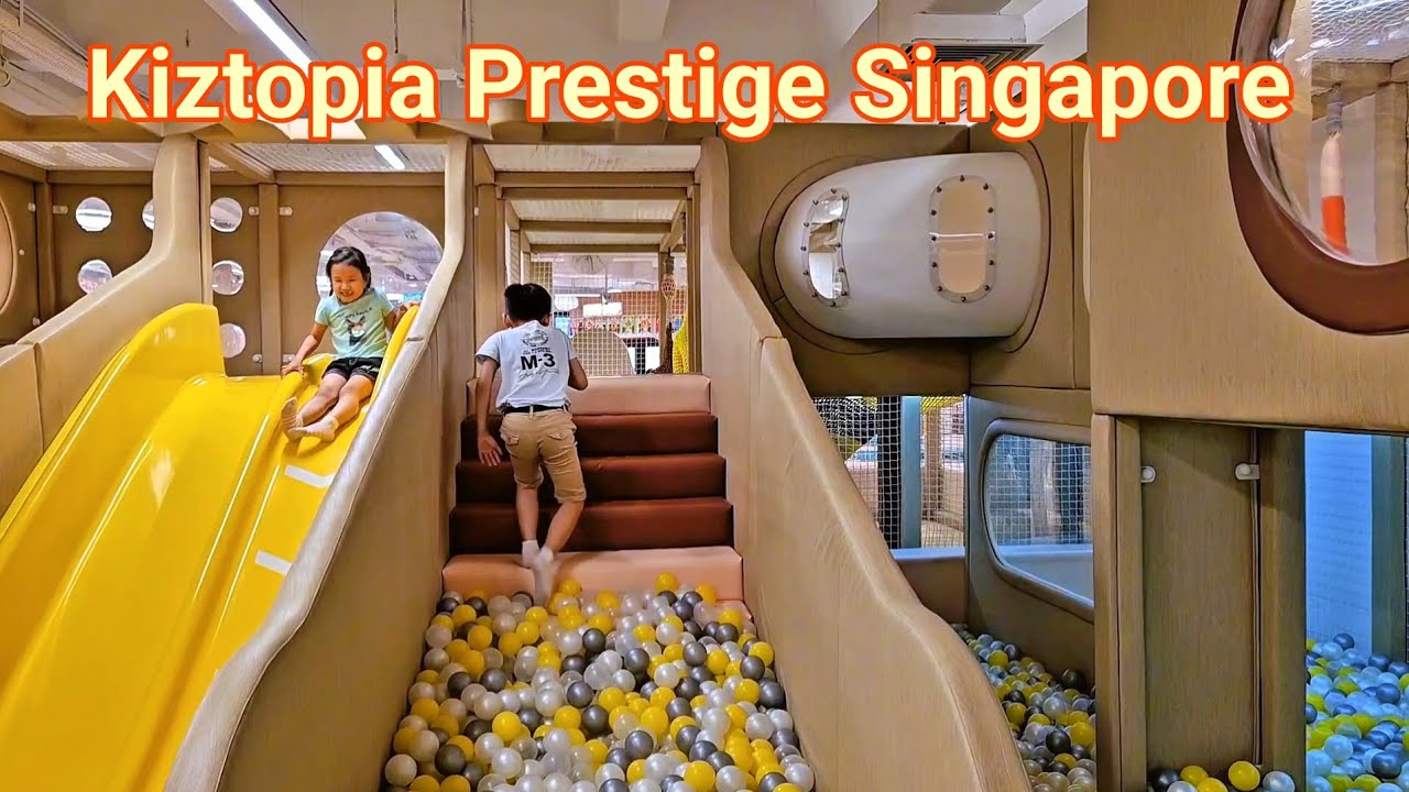 Kiztopia Prestige: невероятно увлекательная крытая игровая площадка в Сингапуре