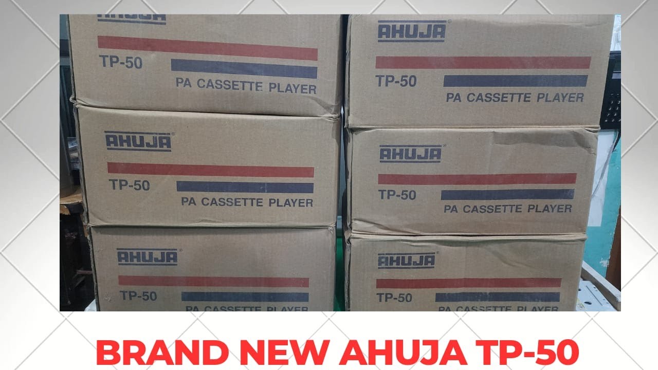 Sold - AHUJA TP-50 PA | Brand New Pre Amplifier | Price rs 5000 | Unboxing testing and review