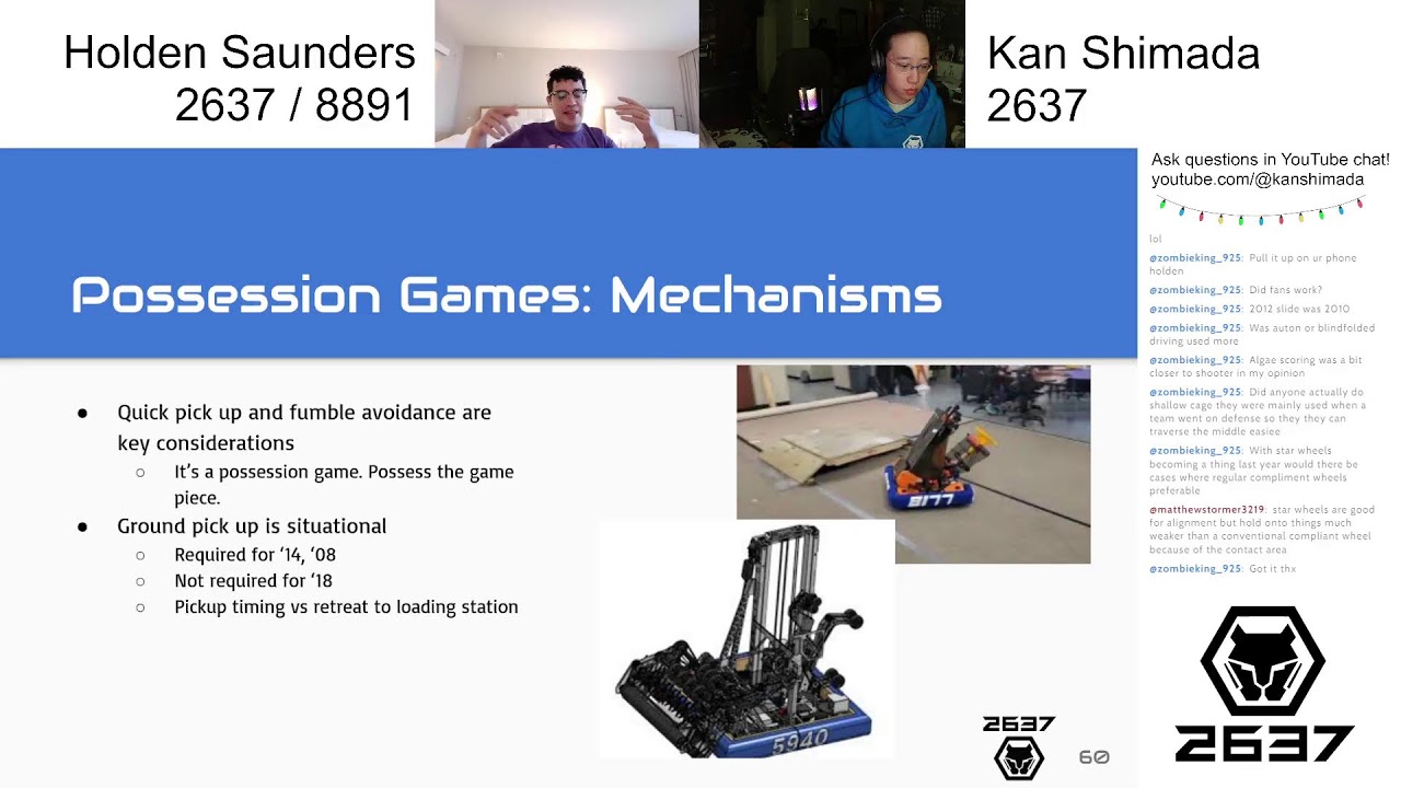 Summary of Past FRC Games | Team 2637 & 8891 Training Livestream