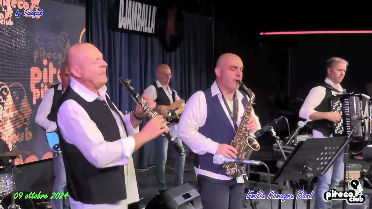 VIOLETTERA mazurka di Ferrer Rossi eseguita dall'orchestra EMILIA ROMAGNA BAND al PITECO