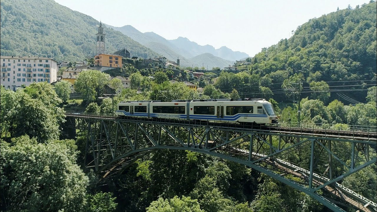 Traumhafte Bahnstrecken der Schweiz – Im Centovalli Express von Locarno nach Domodossola