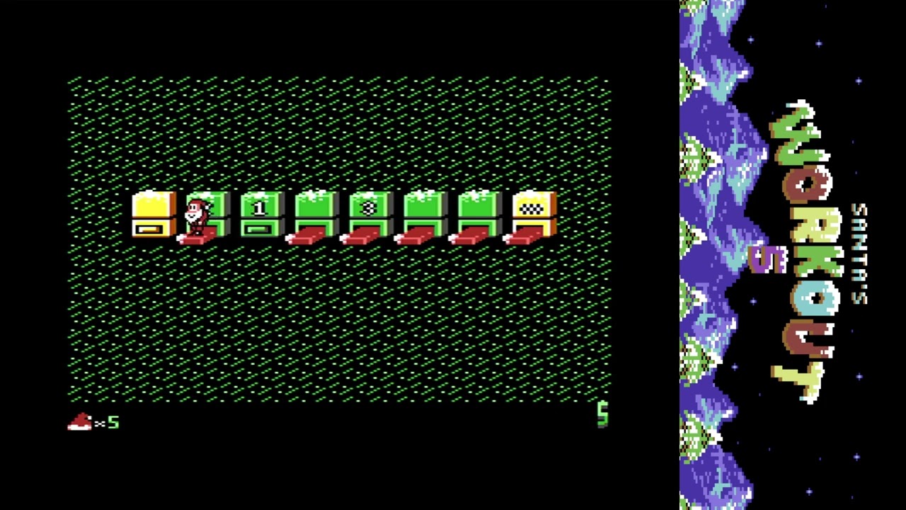 Santa's Workout 5 na C64