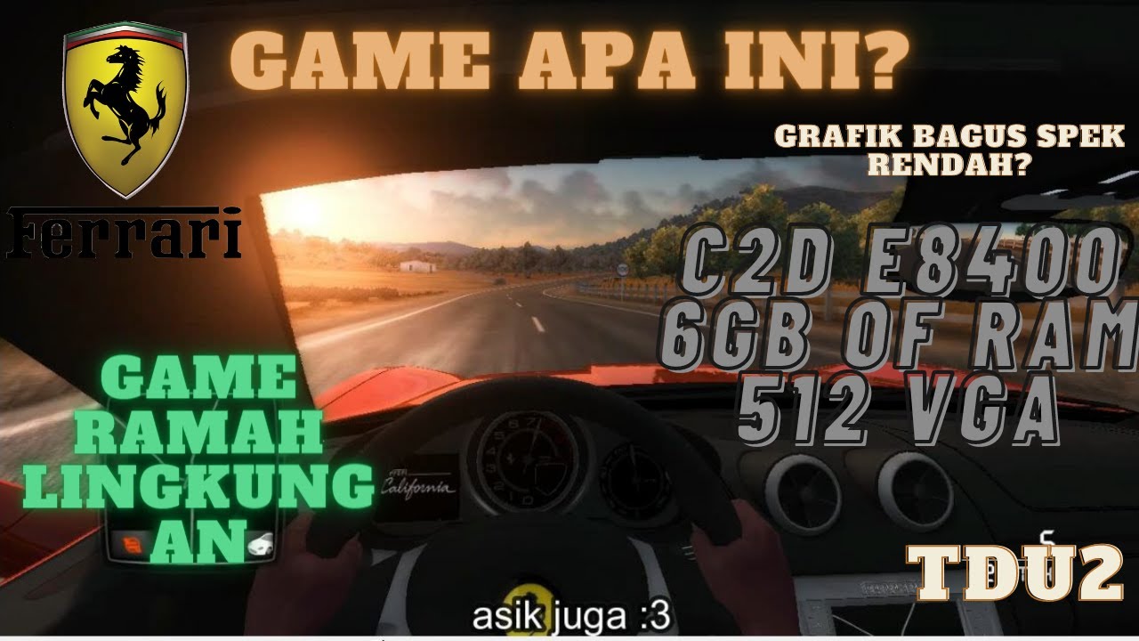 TEST DRIVE UNLIMITED 2 INDONESIA