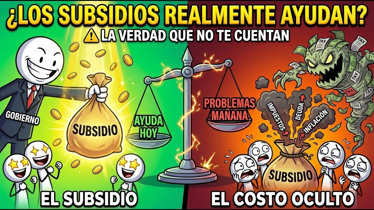 ¿LOS SUBSIDIOS REALMENTE SIRVEN? 💰 La Verdad que Nadie te Cuenta.