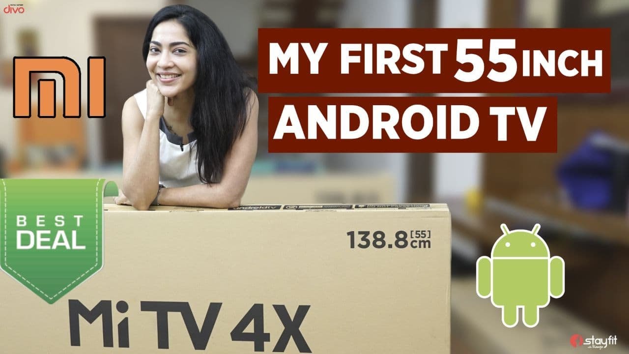 My First 55 Inch Android TV 📺📺 | Stay Fit with Ramya