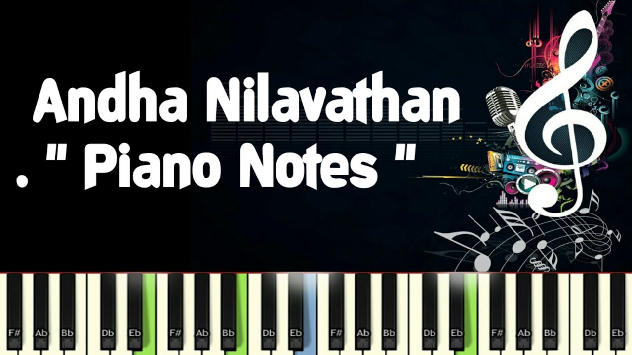 Andha Nilavathan (Mudhal Mariyadhai) Ilayaraja Piano Notes, Midi & Karaoke