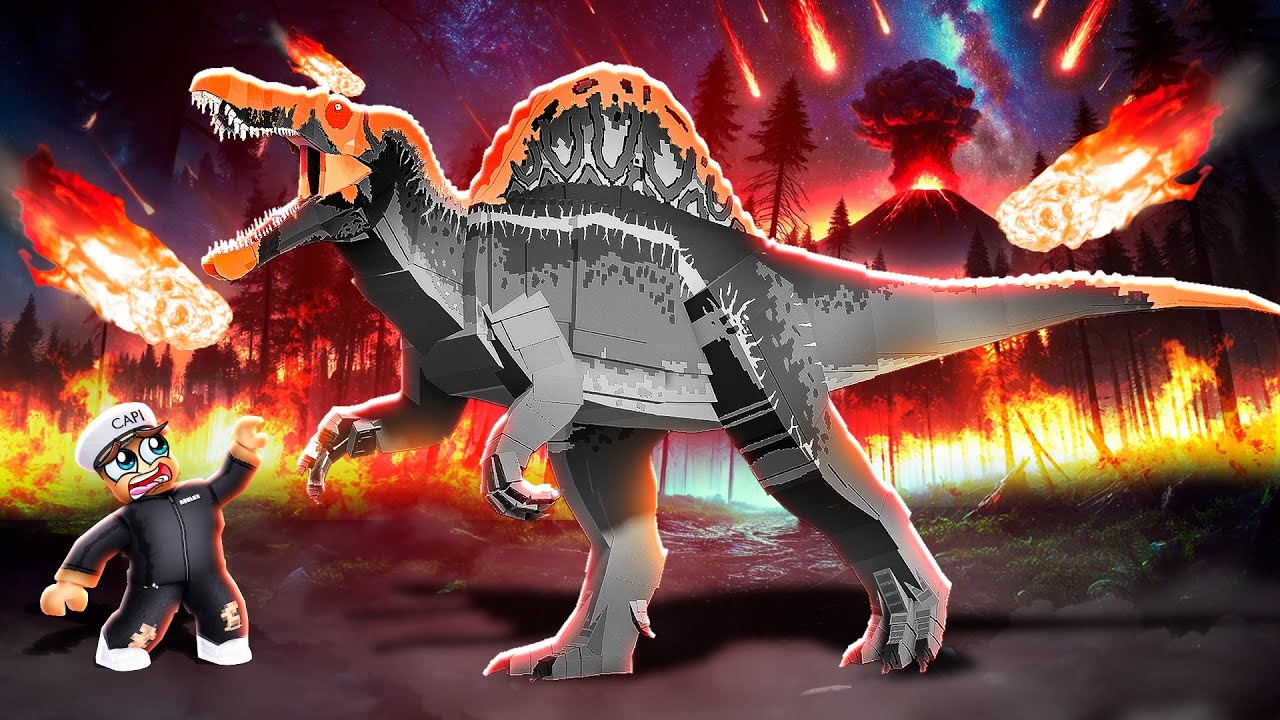 JURASSIC BLOCKY SPINOSAURUS REMODEL IN ROBLOX