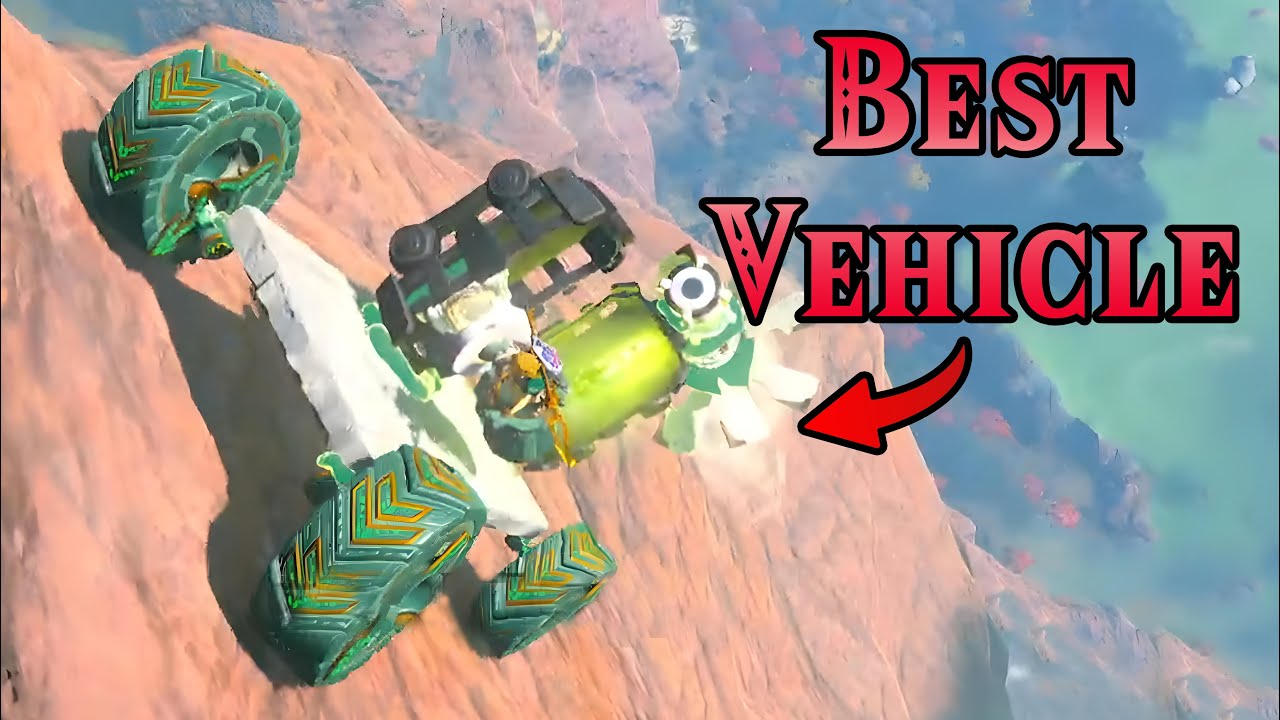 Как построить лучший автомобиль в игре Tears of the Kingdom: внедорожный скалолазный автомобиль