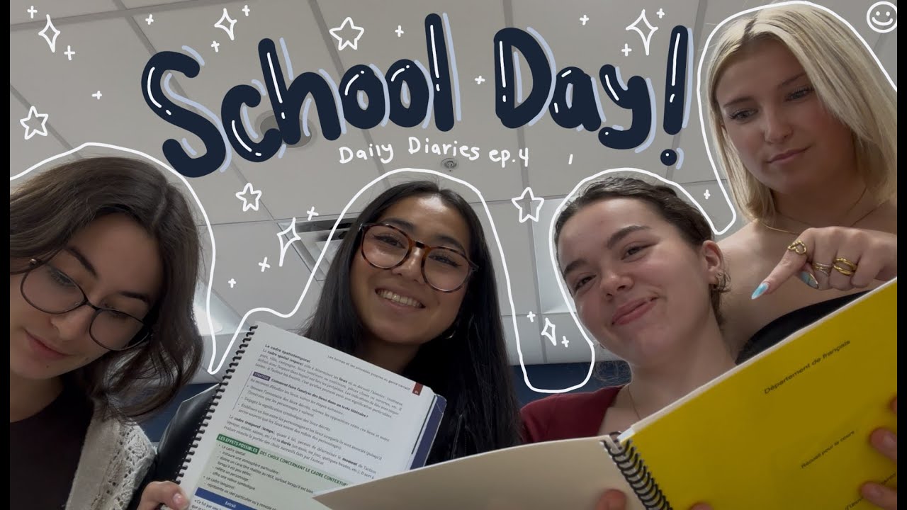 School day as a Cégep lover (-_-) -- Daily Diaries Ep.4
