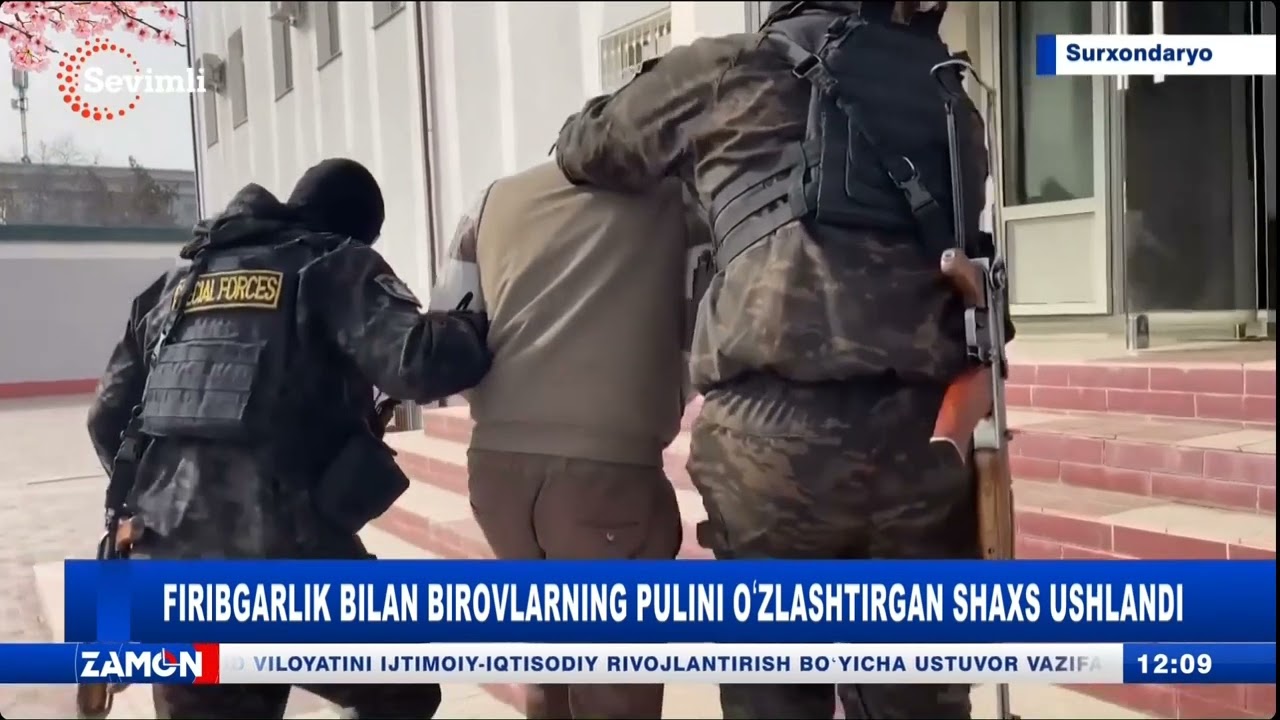Firibgarlik bilan birovlarning pulini o'zlashtirgan shaxs ushlandi (Surxondaryo)