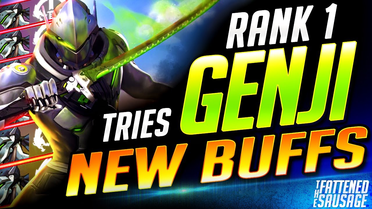 The #1 Genji Player Tries NEW GENJI BUFFS