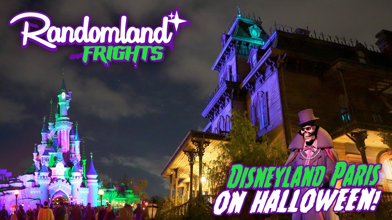 Disneyland Paris on HALLOWEEN! Oct 31!