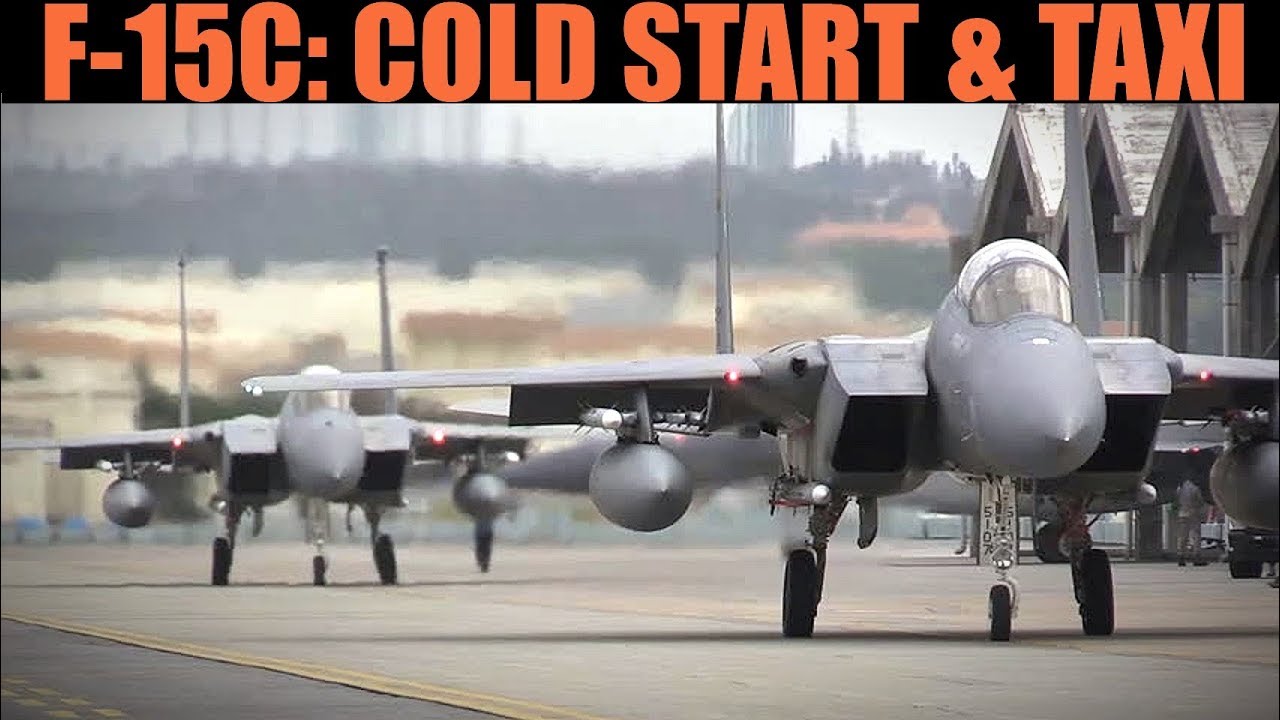 F-15C Eagle: Учебное пособие по холодному запуску и рулению | DCS WORLD