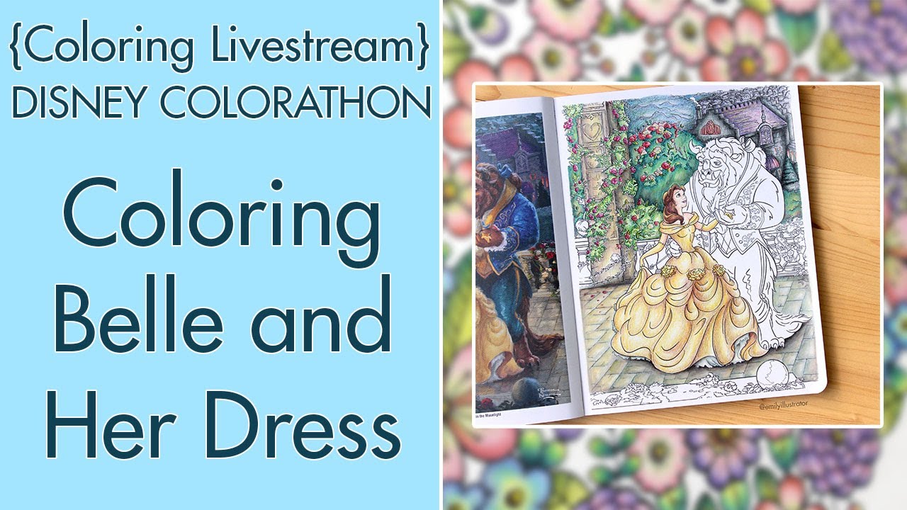 {LIVESTREAM} DISNEY COLORATHON – Thomas Kinkade Disney Dreams Collection