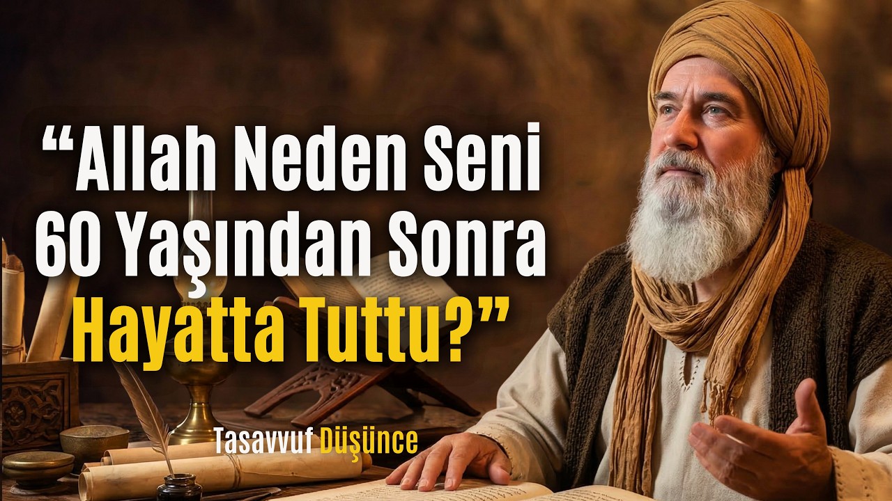 60'ından Sonra Hâlâ Hayatta mısın? Allah'ın Seni Yaşatmak İçin Bu Sebebi Var | İbn Arabi