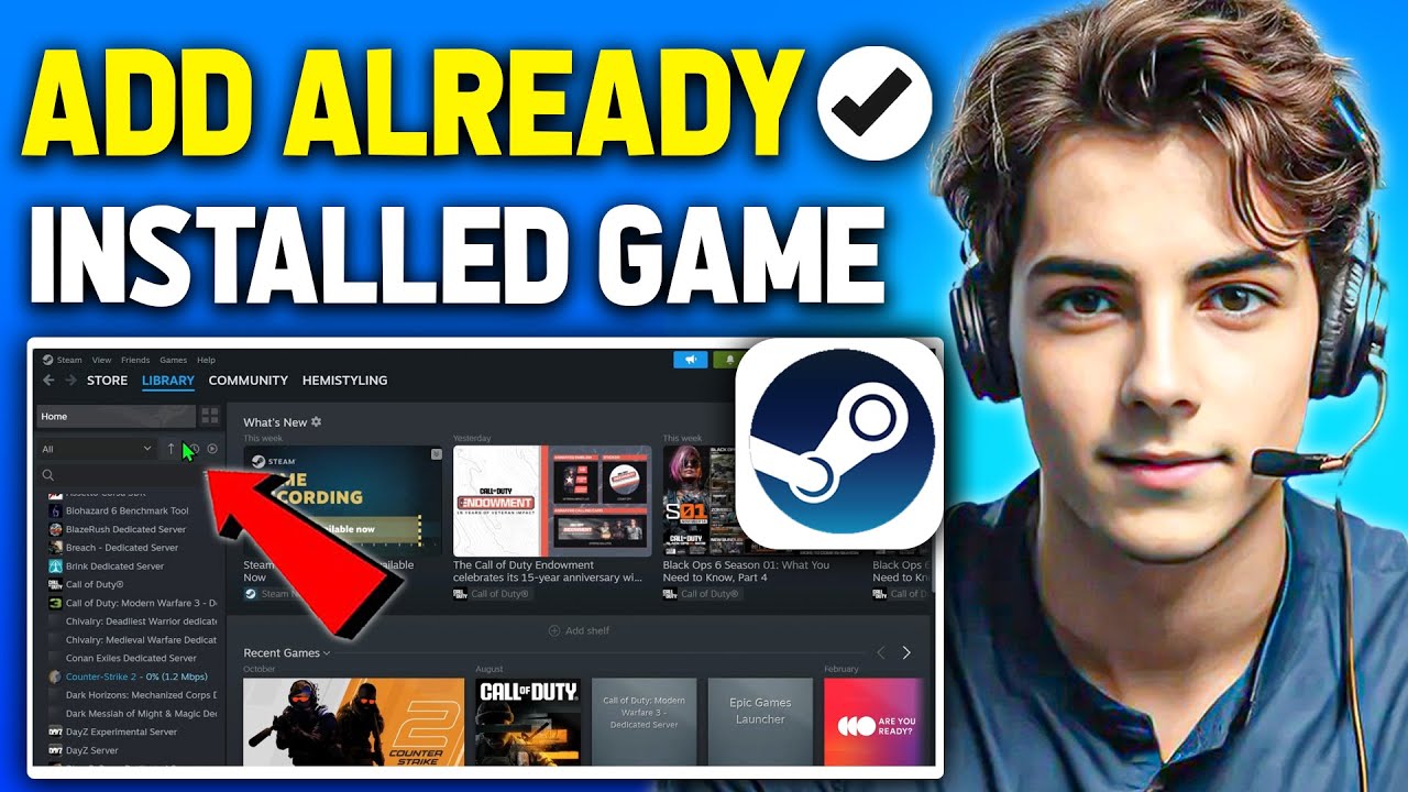 How To Add Already Installed Game To&nbsp;Steam (2024 Updated Way)