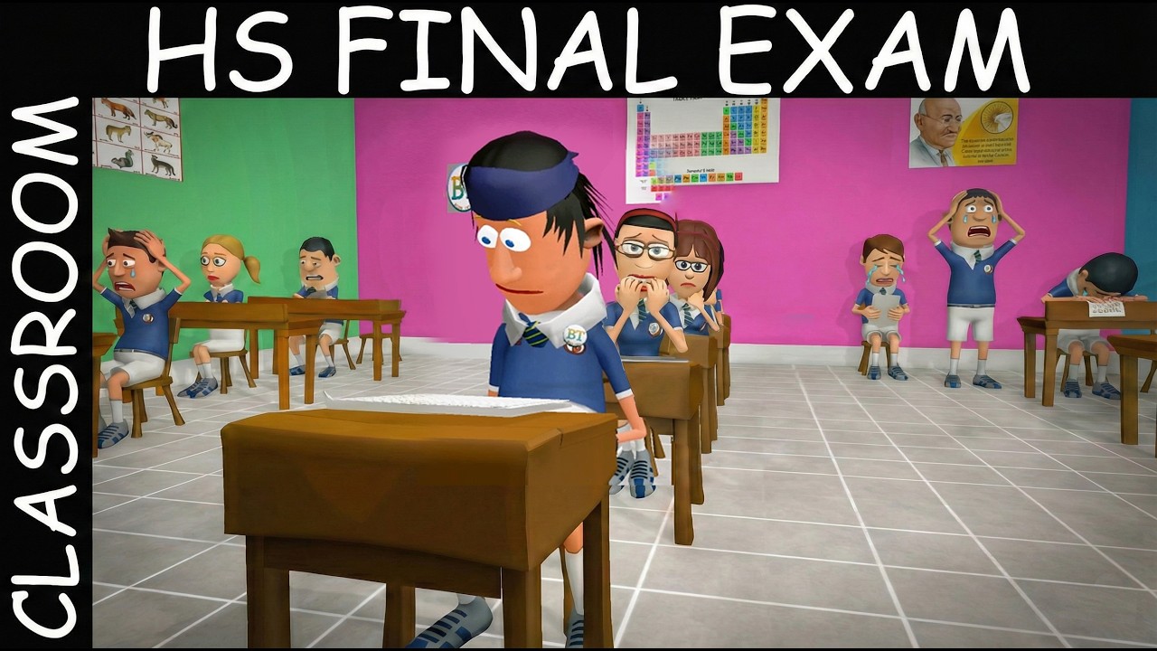 Students In HS Final Exam  || A Bodo Cartoon Comedy || New Bodo Video 2026