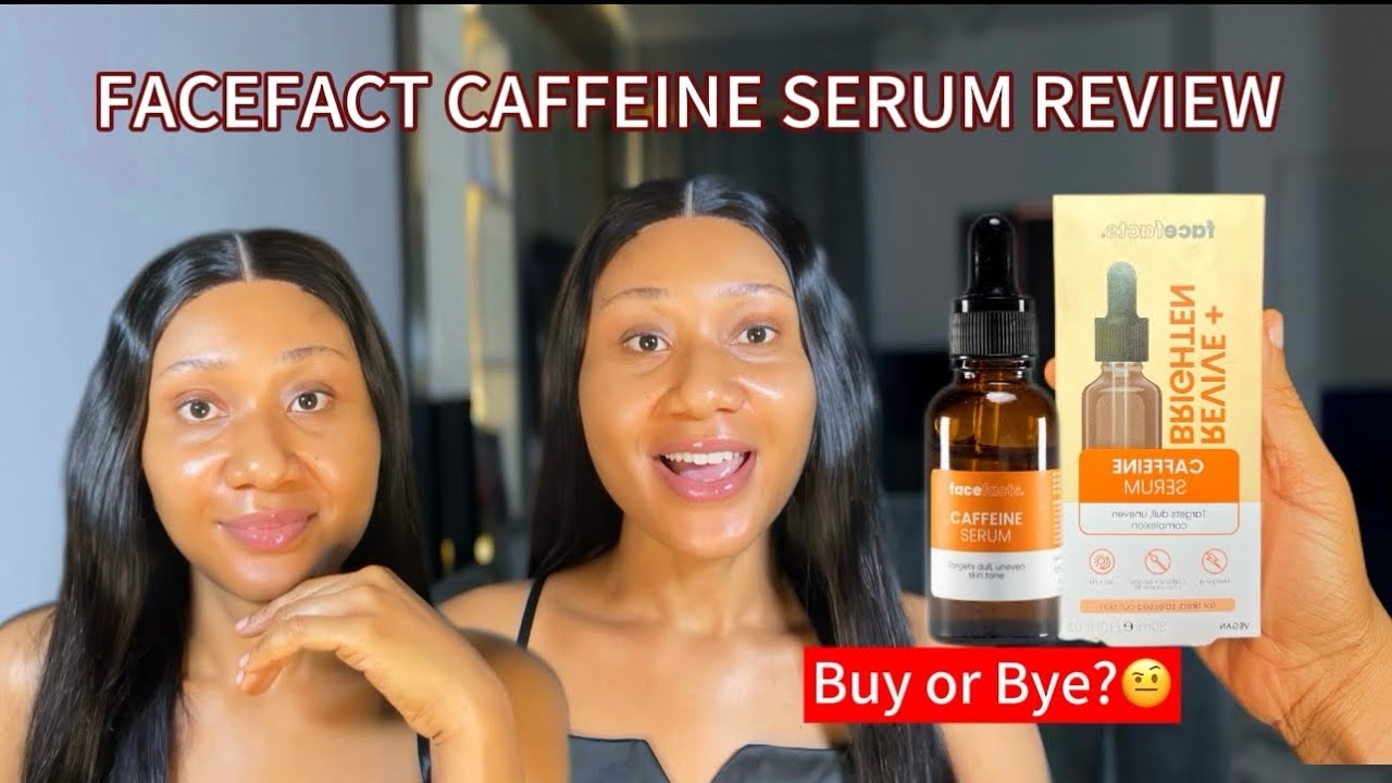 FACEFACT CAFFEINE SERUM REVIEW/revive and brightening serum,best affordable brightening serum